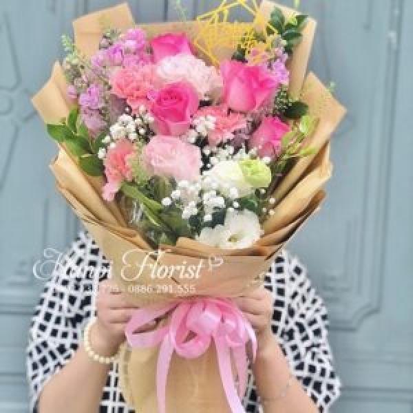 Bó Hoa Nhỏ Tặng Sinh Nhật