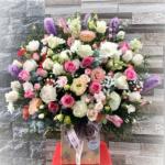 Giỏ hoa khai trương nhỏ BNG574