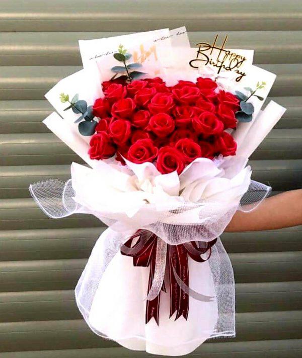 Bó hoa sáp Yêu nồng say Sby093